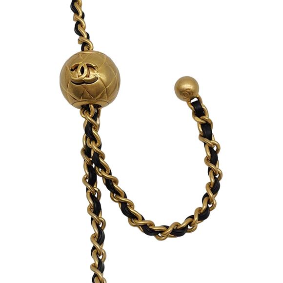 Chanel Quilted Lambskin Leather Pearl Crush Mini Flap Bag in Black - Picture 9 of 14